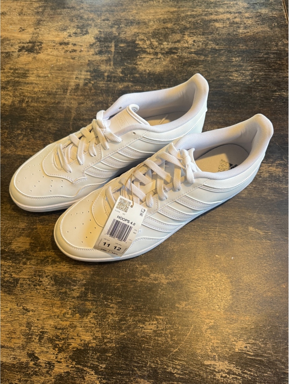 Adidas Hoops 3.0 or similar court-style model